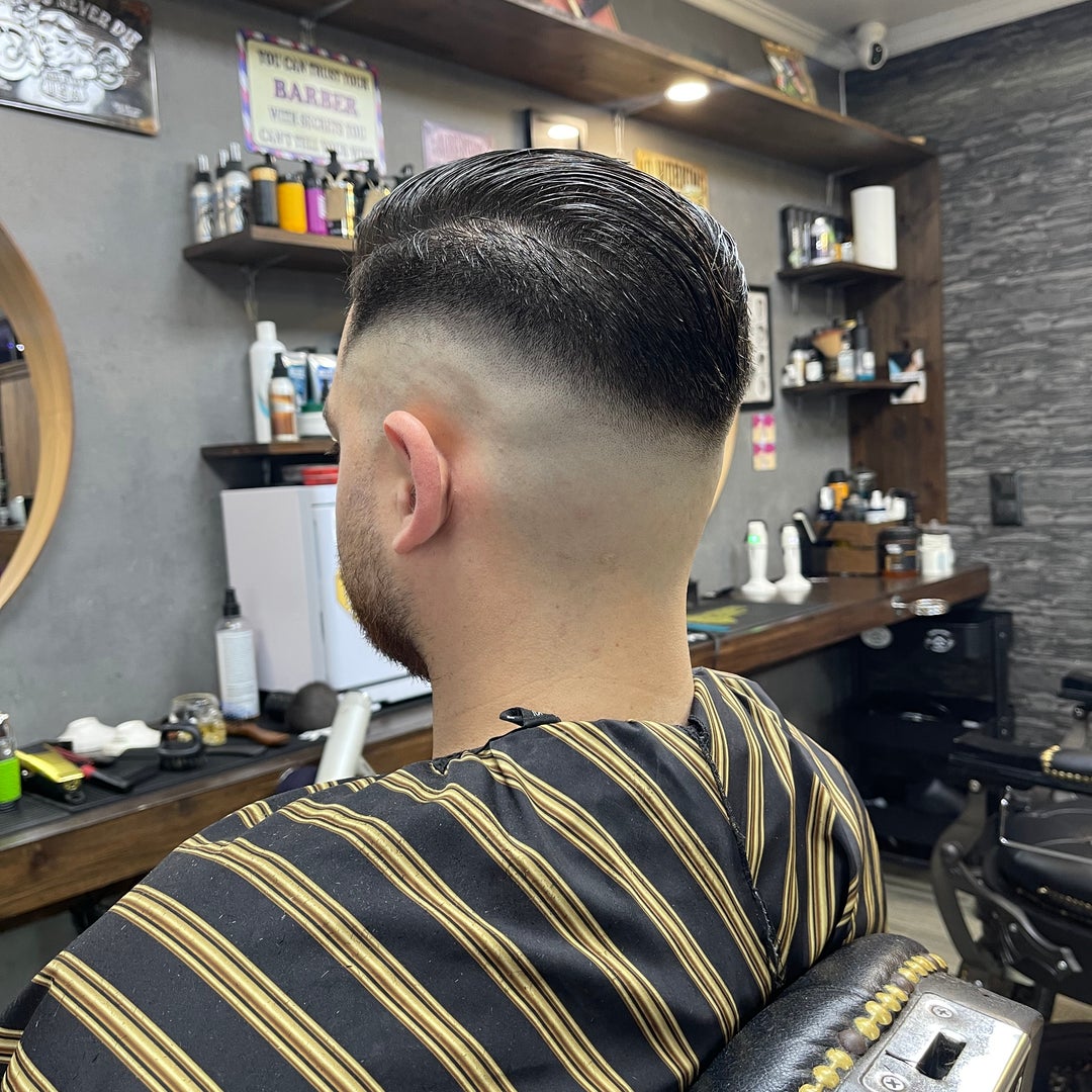 Haircut by Tony at Straight Edge Barbershop